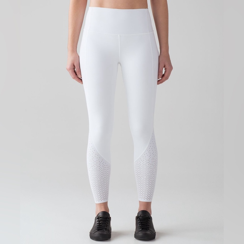 Lululemon Anew Tight Leggings in White Size 8